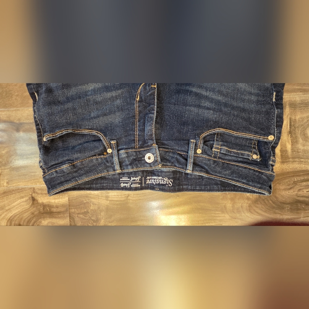 Levi's Dark Blue Jean Shorts